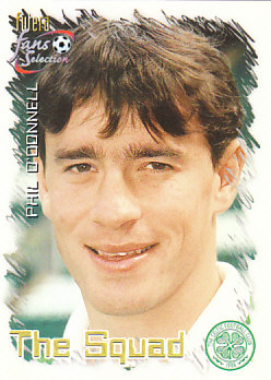 Phil O'Donnell Celtic Glasgow 1999 Futera Fans' Selection #16